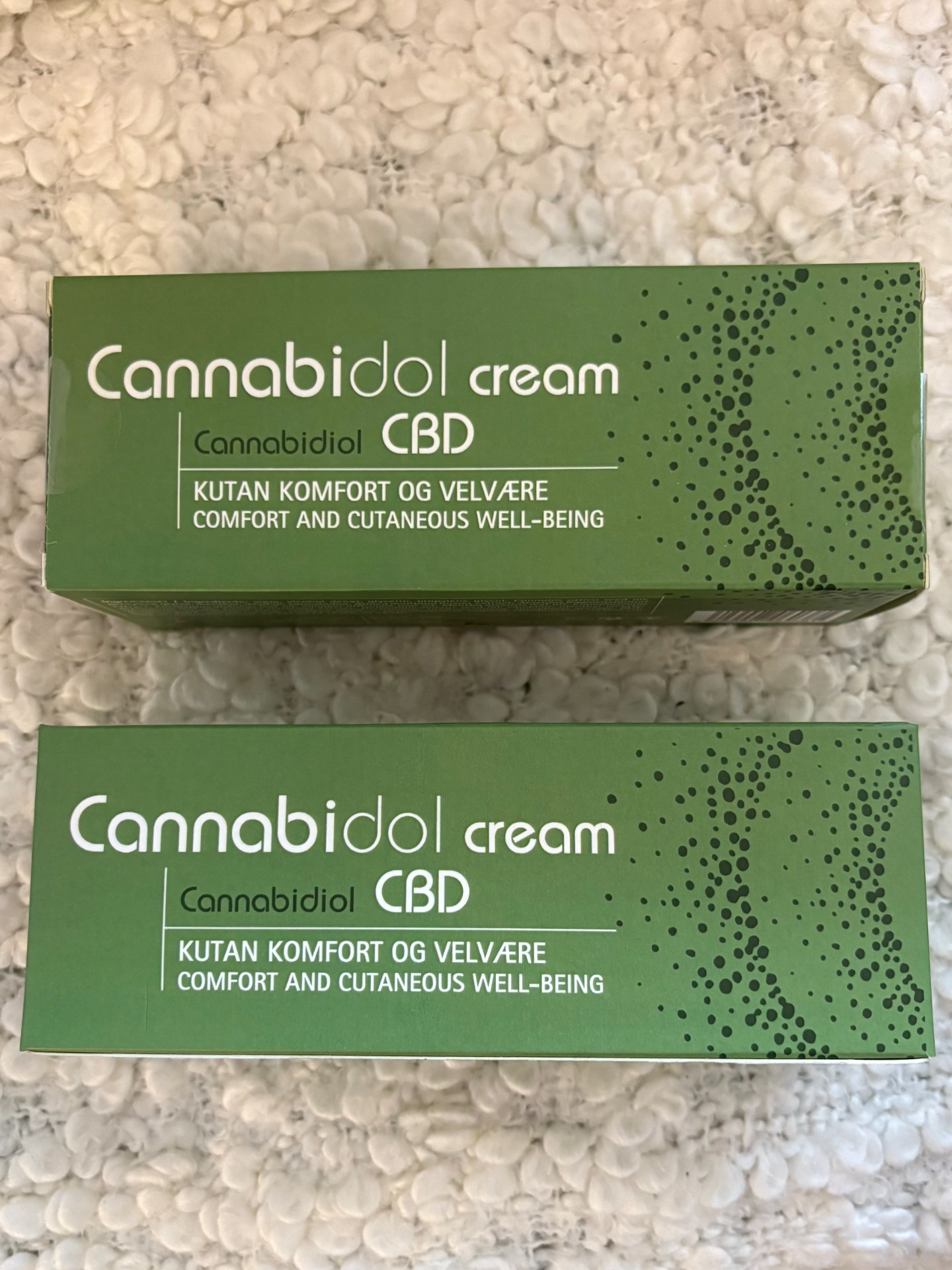CBD krem for kutan konfort og velvære